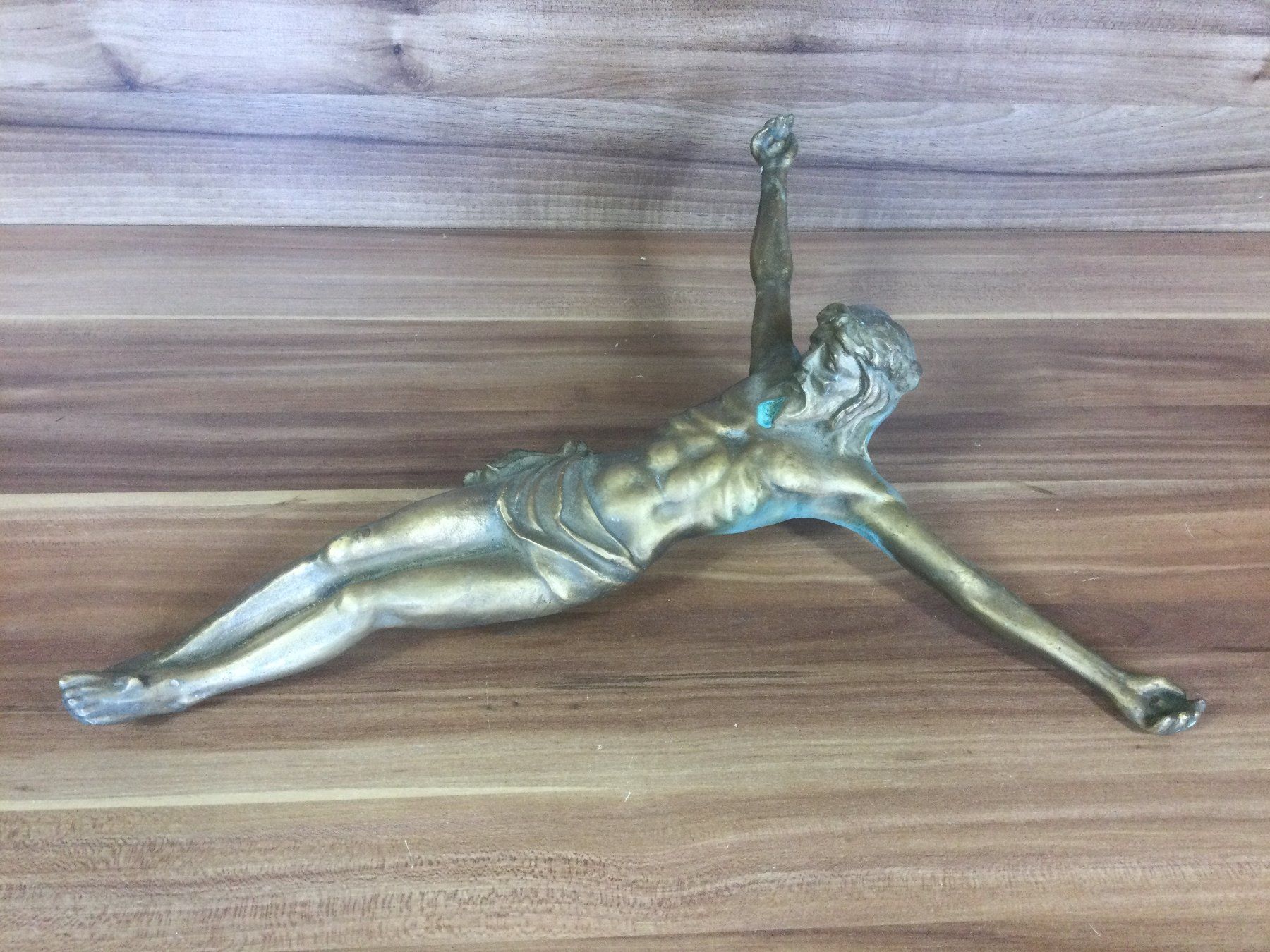 Attrezzi da lavoro: Gebrauchter grosser Messing oder Bronce Jesus Herrgott – Usato da Wangen SZ venduto da kuriosum12 6