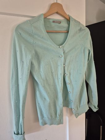 Orsay Strickjacke, Grösse 36, helltürkis, Frühling!