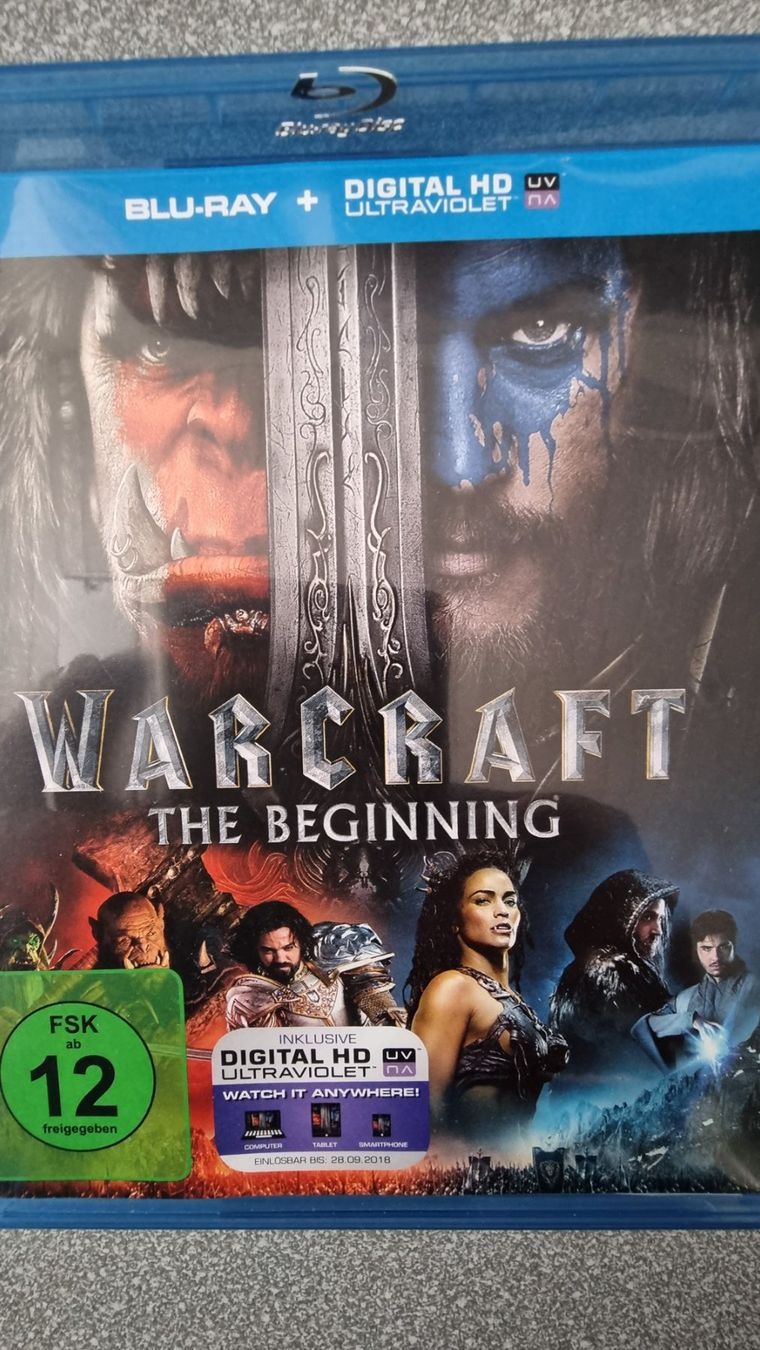 Tutti i DVDs: Blu Ray - Warcraft The Beginning – Usato da Oetwil am See venduto da fineli2