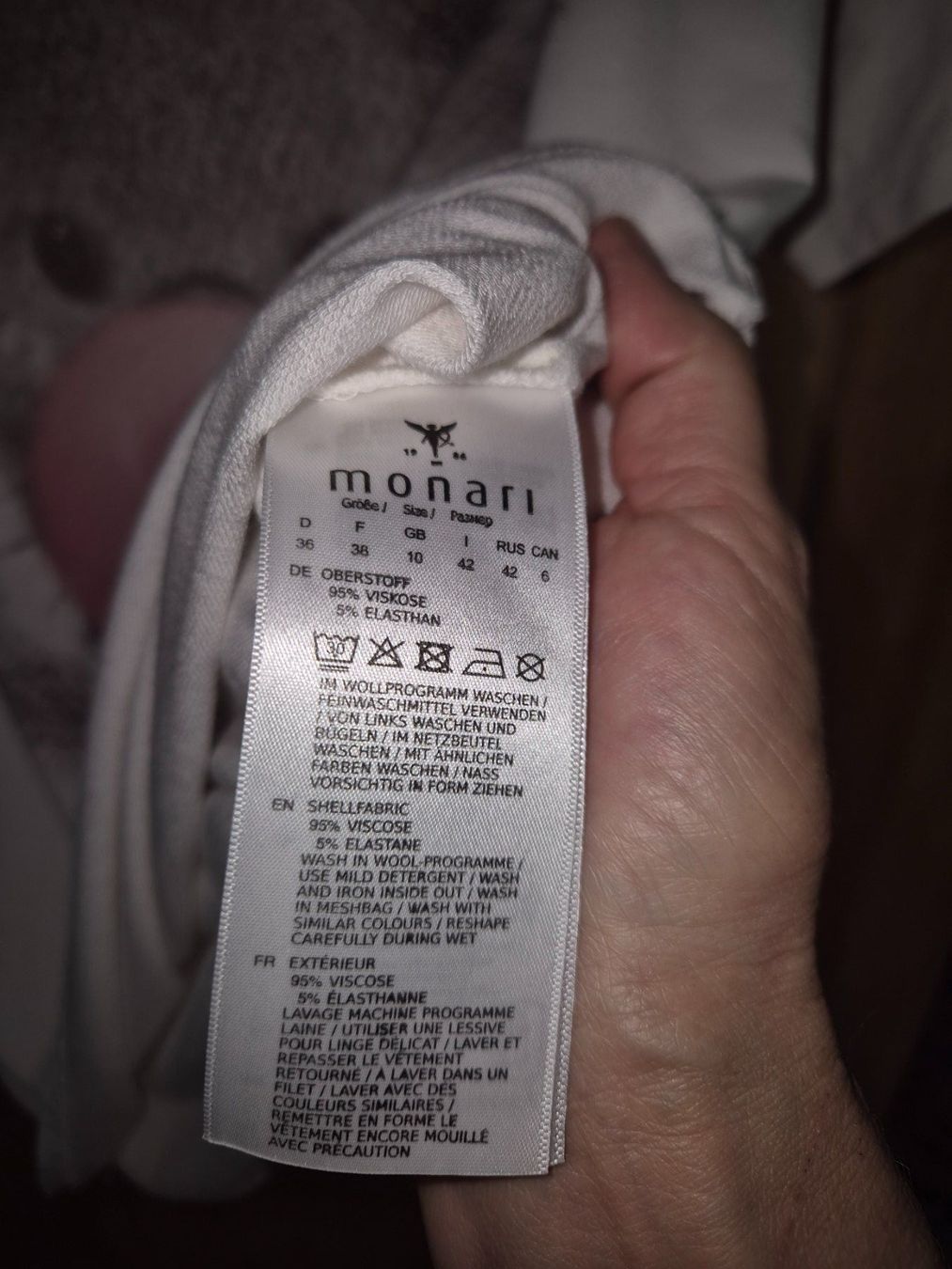 Monari T-shirt: MONARI neuwertiges T-Shirt – Nuovo (secondo la descrizione) da Chur venduto da polly07 3