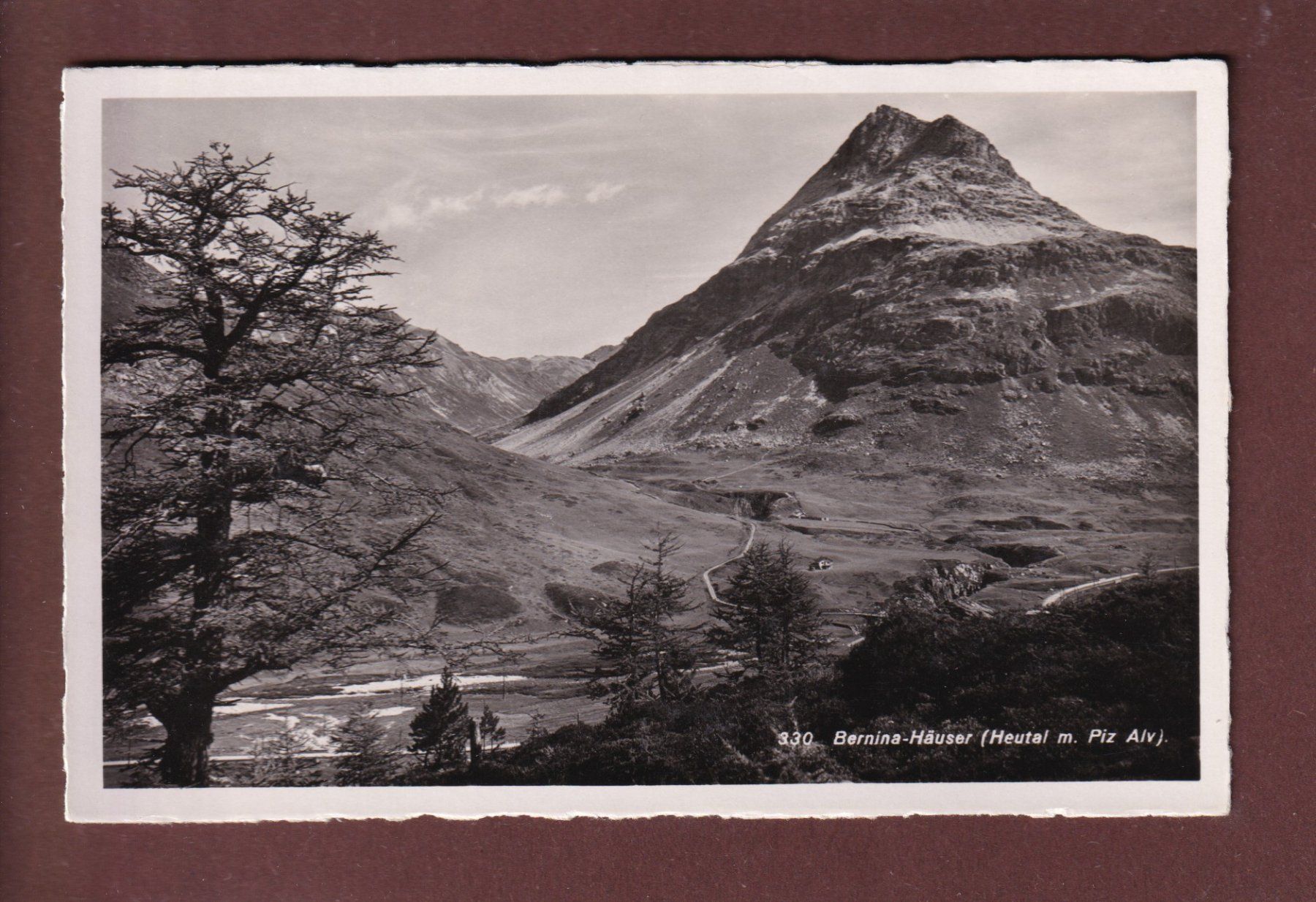 Cartoline postali: BERNINA-HÄUSER – Usato da Pully venduto da nicecards