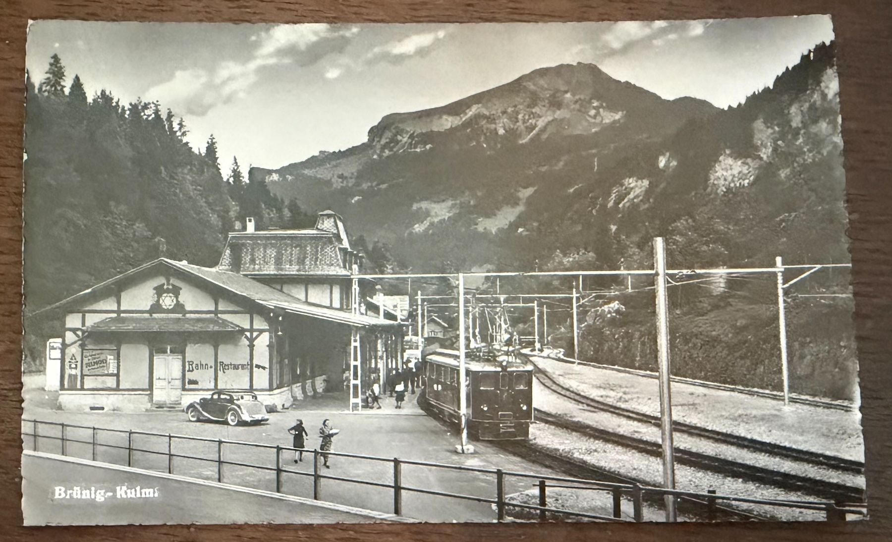 Ansichtskarten: BRÜNIG - KULM - Ansichtskarte – Gebraucht aus Tegerfelden von siebenmacky
