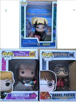 Funko Pop 3er - Kuzco, Cinderella, Harry Potter