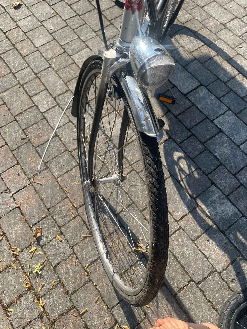 Tour de Suisse Velos: Damenrad Tour de Suisse Stadtrad Silber – Gebraucht aus Häggenschwil von smsswsssng 3