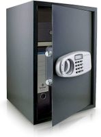 Bituxx Möbeltresor elektronisch Grau