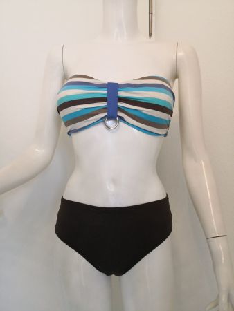 🤩3 STK: BELDONA & AMEONA BIKINI & PAREO SET FARBIG