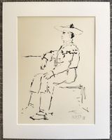 Pablo Picasso - Originale Vintage-Lithographie von 1961