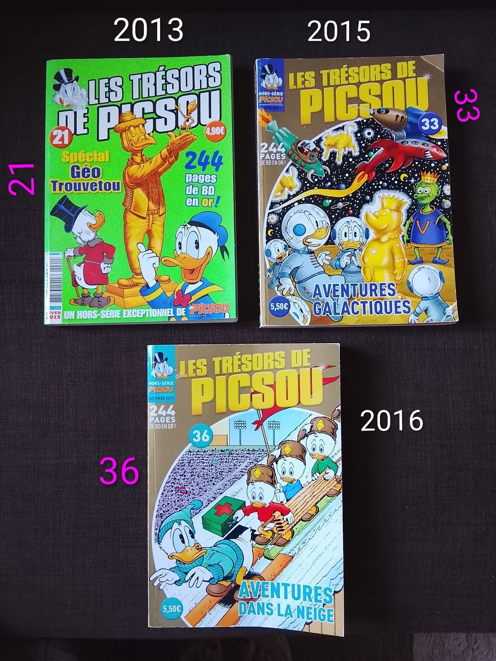 Fumetti: Super Picsou Géant magazines lot 2010-2022 – Usato da Couvet venduto da fat_kyl7 2
