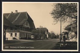 Bützberg, Strassenpartie am Gasthof zum