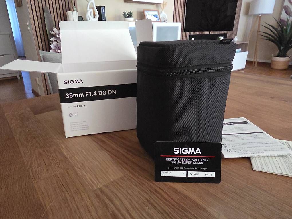 Sigma Objectifs: Sigma 35 mm F1.4  DG DN – D'occasion à Winterthur par Decimo 4