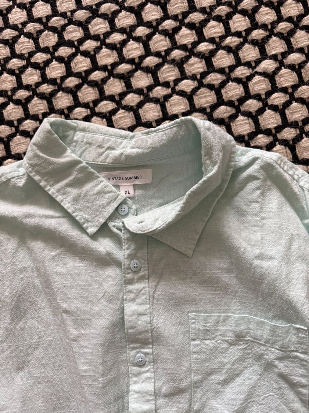 Camicie: VINTAGE SUMMER - Hemd türkis XL – Usato da Zürich venduto da Diazaio 1
