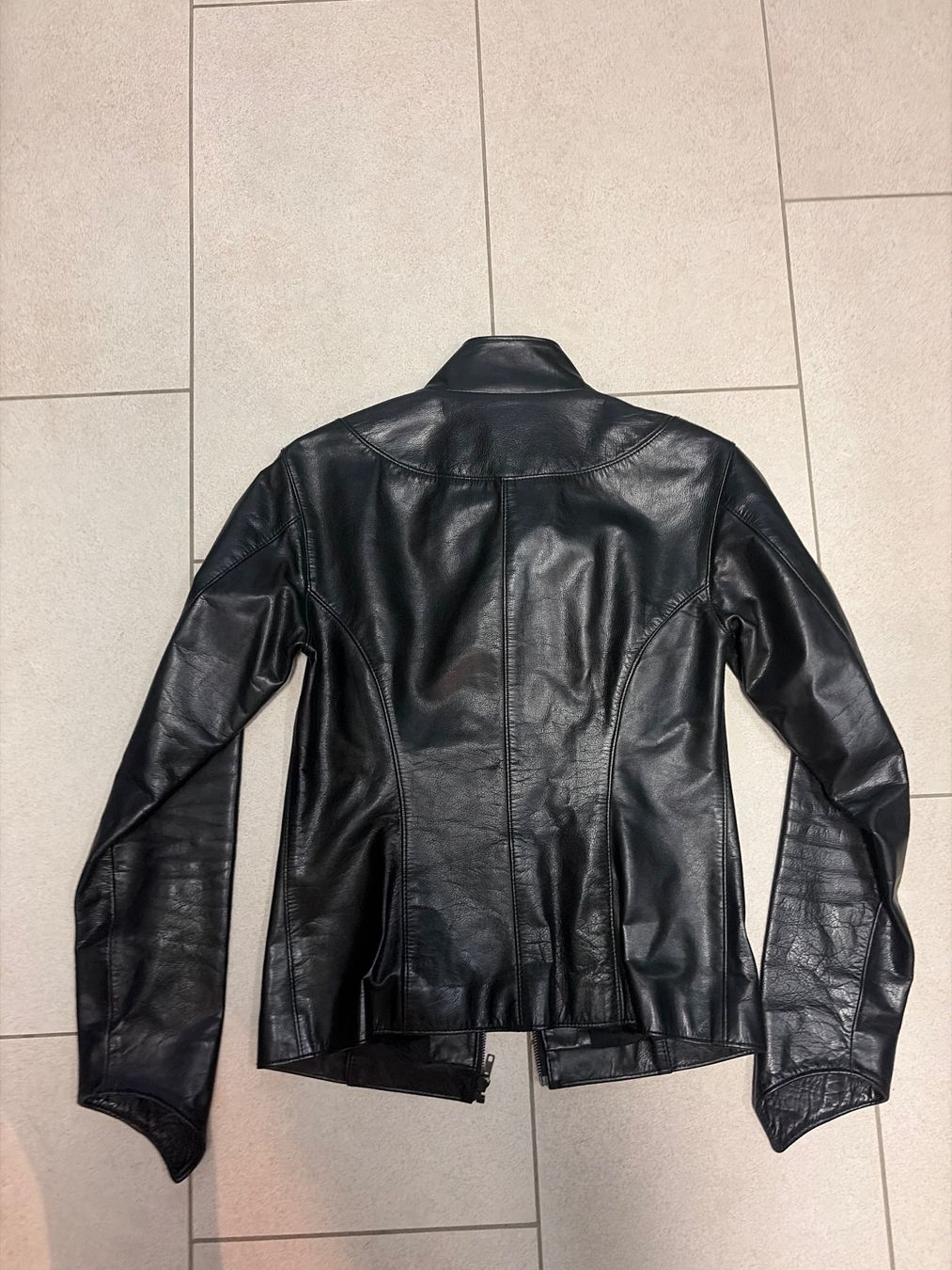 Giacche: Echtlederjacke Schwarz Gr. 36 Tailliert Dickes Premium Leder – Nuovo (secondo la descrizione) da Wallisellen venduto da Lan_82sz 2