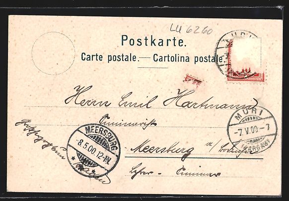 Cartoline postali: Litho Wikon b. Reiden, Institut Marienbu – Usato da Berlin venduto da bartko-reher 1