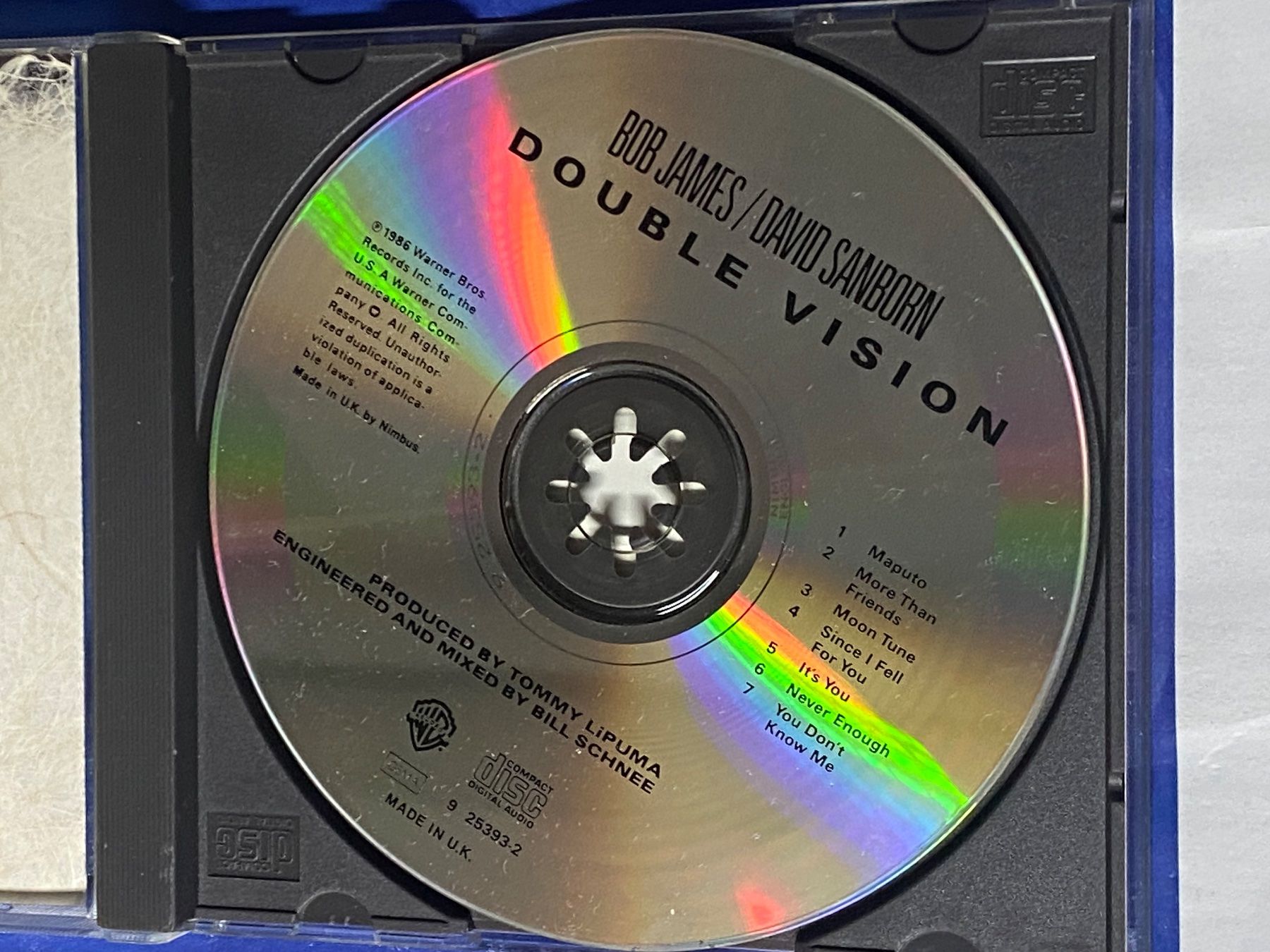 CDs: Bob James David Sanborn – D'occasion à Muri b. Bern par AdidasCollector 2