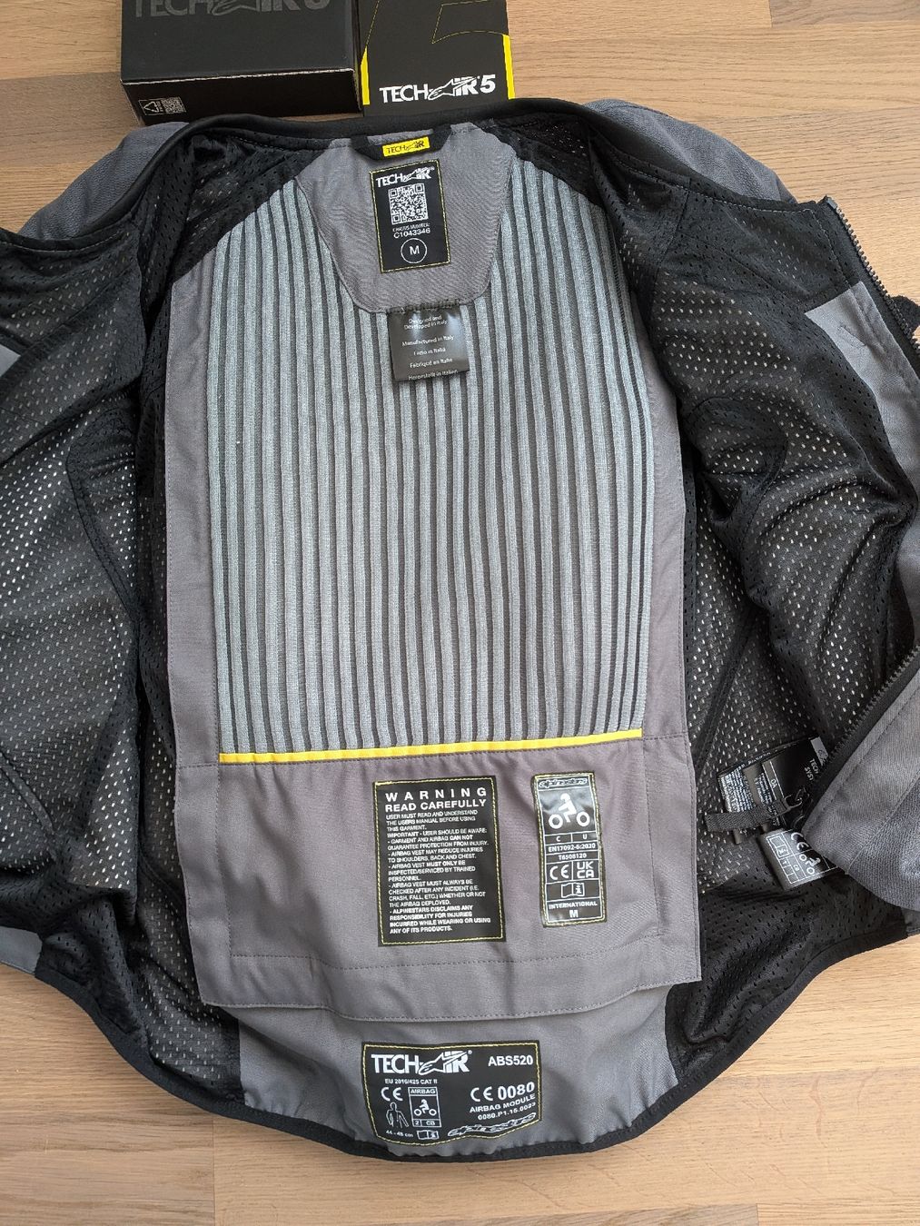 Alpinestars Schutz & Schoner: Alpinestars Tech-Air 5 Weste Neu  – Neu (gemäss Beschreibung) aus Reutigen von Aprilia-0046 2