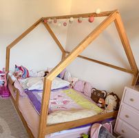 Letto a casetta 140x200 + materasso