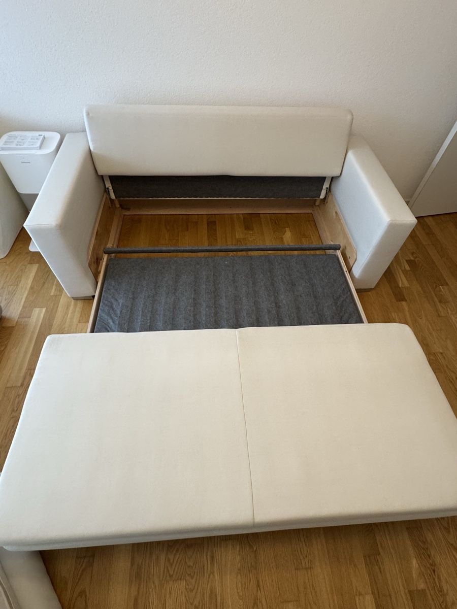Divani: Schlafsofa LATINA Basic, Cremé, 193cm breit, Top Zustand! – Usato da Horw venduto da mirma 1