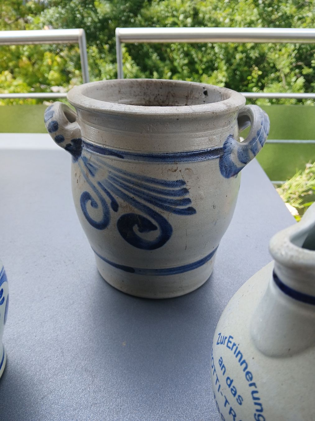 Vasi & Recipienti: 4x Rustic Stoneware Pitchers & Pot Set - Spring Decor! – Usato da Dübendorf venduto da rol_fm6d 3