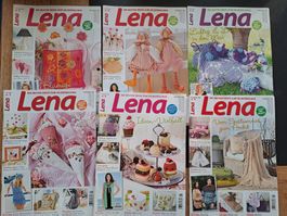 Schöne Handarbeiten Lena Jahr 2011 6 Hefte im Set