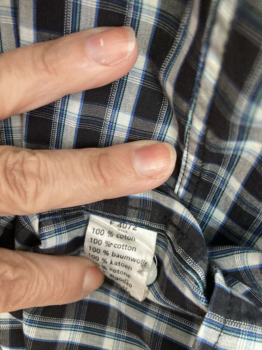 Lacoste Camicie: Lacoste Herren-Hemd, Gr. XL – Usato da Schlieren venduto da cotopaxi06 7