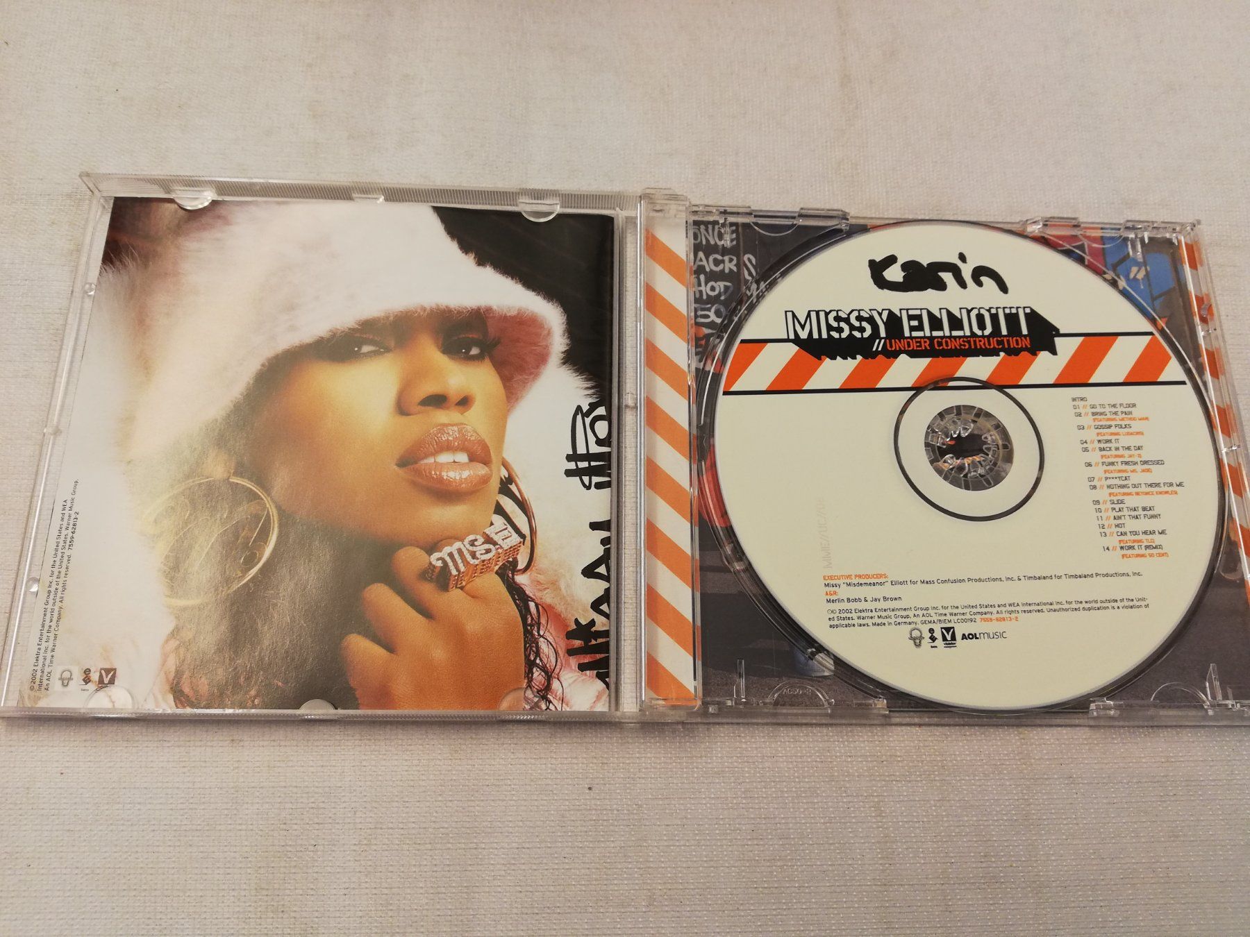 CDs: MISSY ELLIOTT - UNDER CONSTRUCTION – Gebraucht aus Bern von Vinylsound.ch 2
