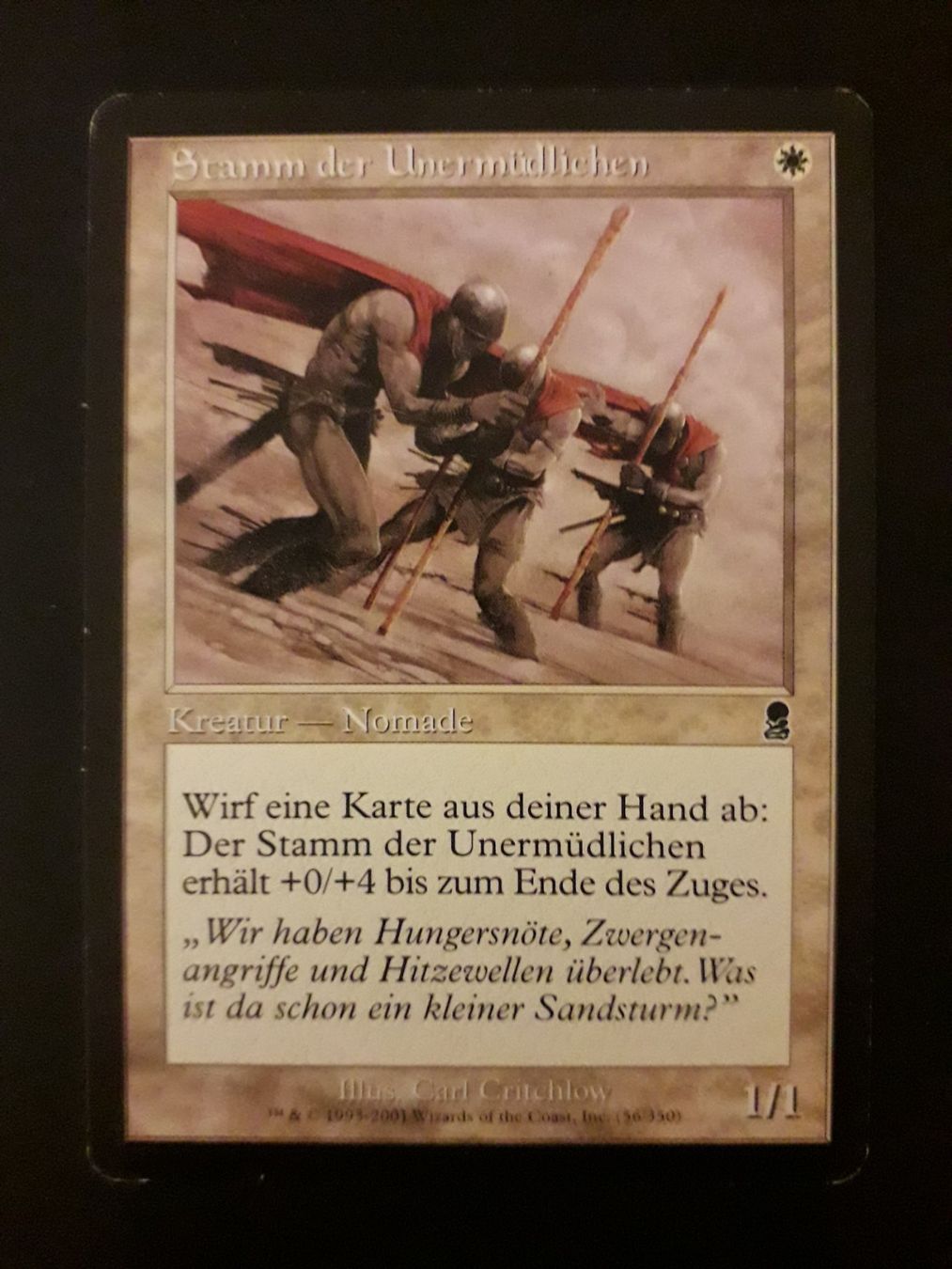 Magic The Gathering Carte collezionabili: MTG - Stamm der Unermüdlichen – Usato da Lausanne venduto da and_n6mz