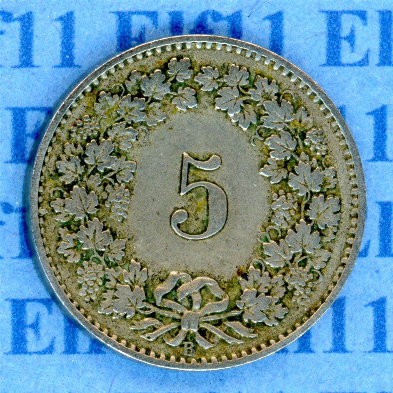Tutti le monete: CHF___0.05 1879 ss-vz 5 Rappen – Usato da Widnau venduto da Elf11 1