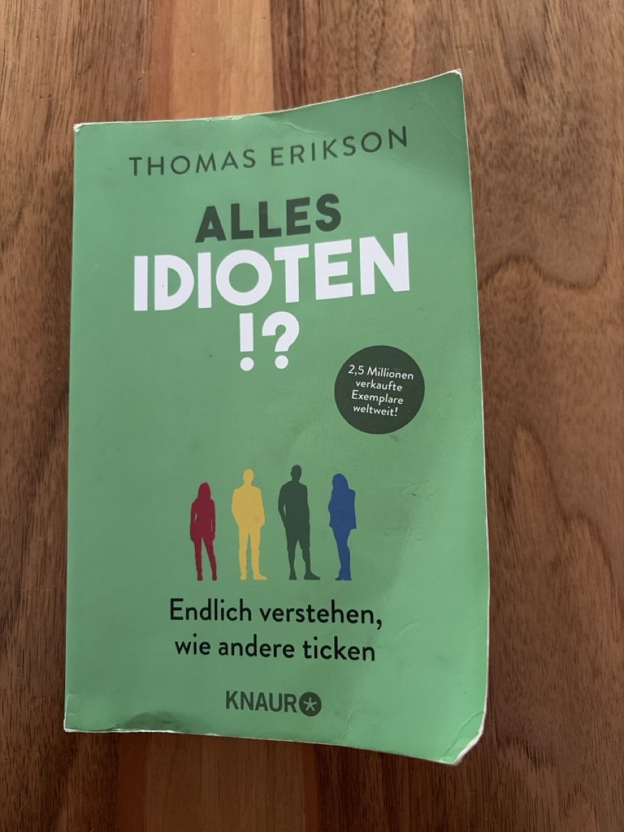 Libri: Buch Alles Idioten Thomas Erikson neuwertig – Usato da Sargans venduto da Pacor
