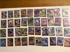 40 Pokémon V, V Max & V Star Karten (+ Deckbox & Sleeves)