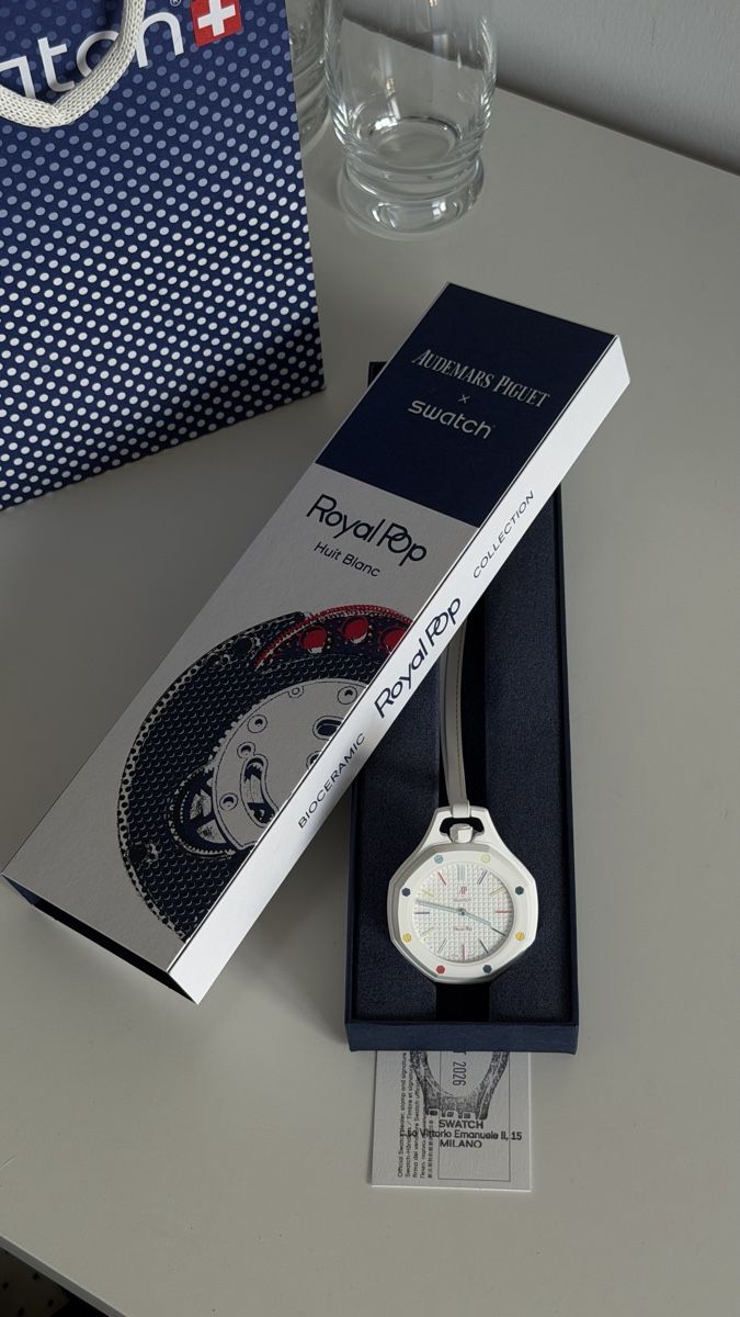 Swatch Orologi: Audemars Piguet x Swatch watch – Nuovo e nell'imballaggio originale da Paradiso venduto da viorea 5