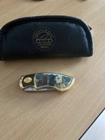 Franklin Mint Sammler Messer "Hunde" mit Etui, Top!