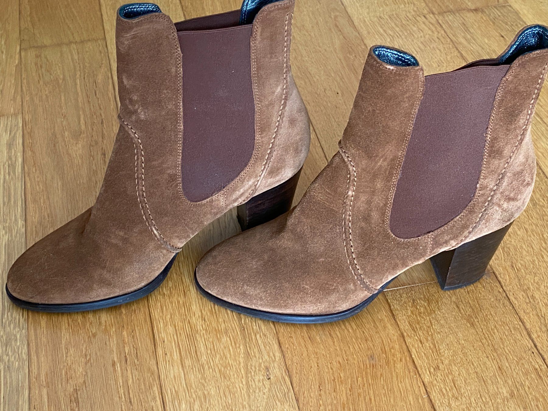 Navyboot Chaussures femmes: Stiefel Navyboot Gr. 39, Wildleder – D'occasion à Thalwil par gb_ea2000