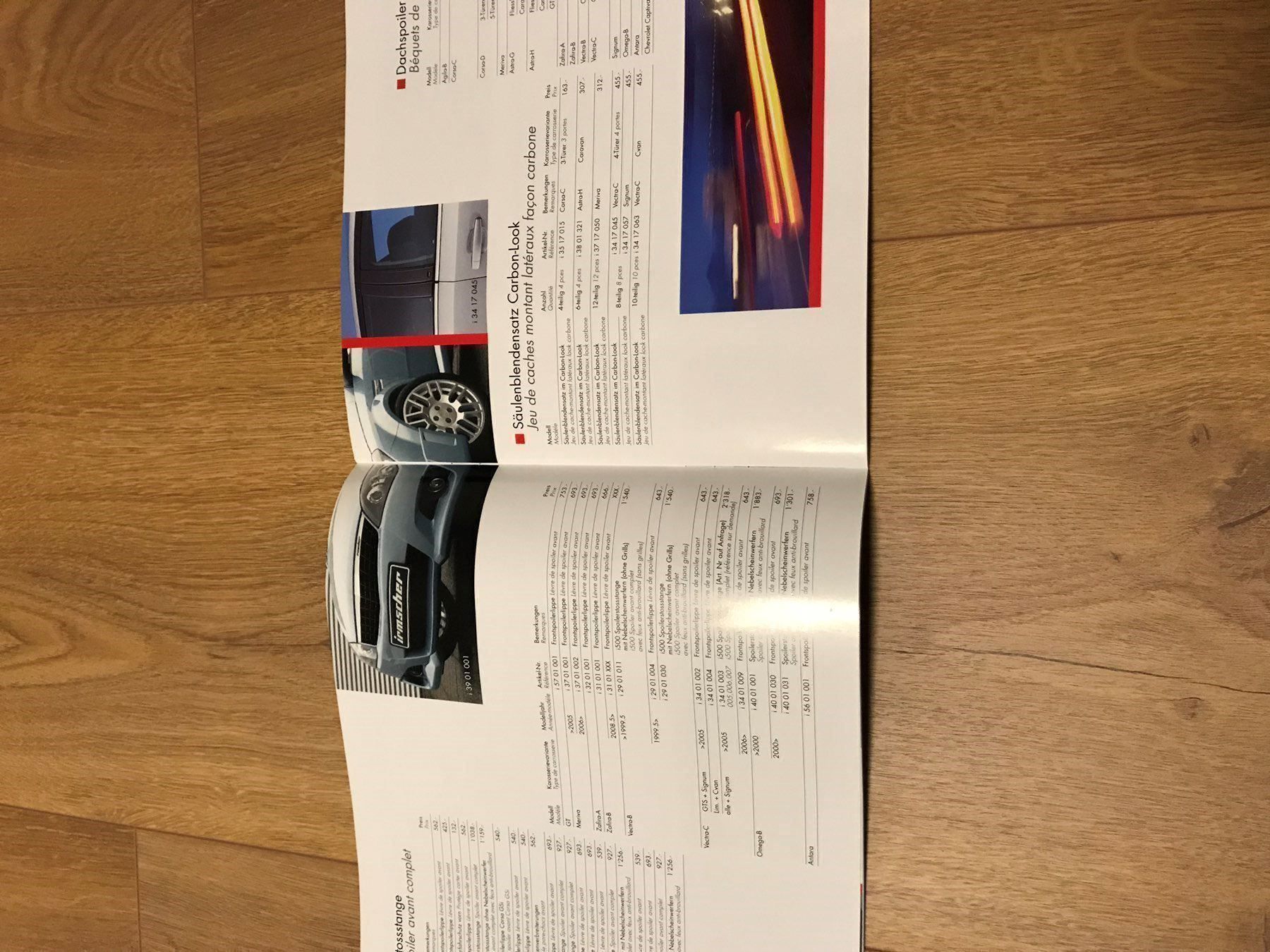Opel Documenti: Irmscher Opel 2008 Prospekt – Nuovo (secondo la descrizione) da Freienstein venduto da Golfbueb 4