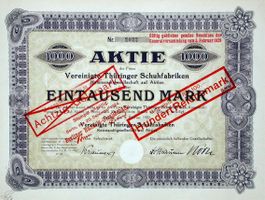 Vereinigte Thüringer Schuhfabriken, Berlin - 1922