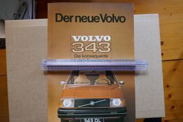 VOLVO  343  Originalprospekt
