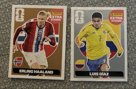 Panini WM Extra Sticker Haaland Diaz