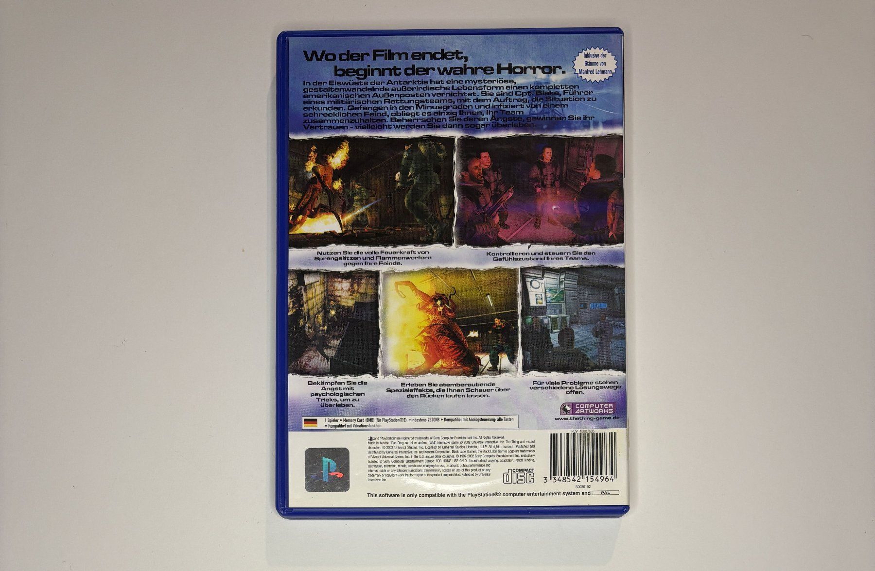 Giochi: PS2 - The Thing – Usato da Allschwil venduto da Bullach 2