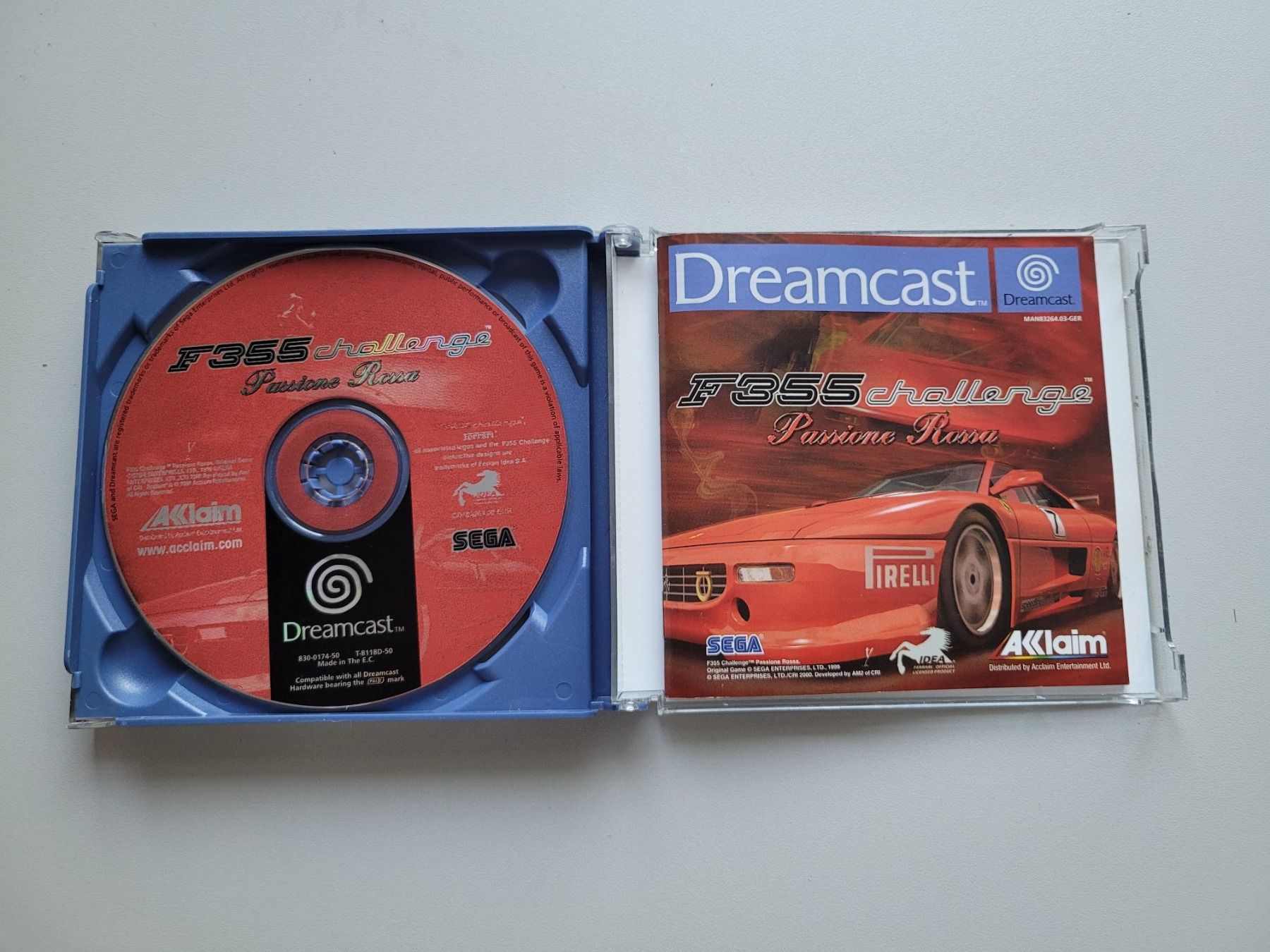 Giochi: F355 Challenge   / Sega Dreamcast (PAL) – Usato da Uezwil venduto da -Retrogames- 1