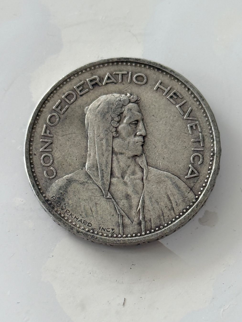 Tutti le monete: 5 Franken 1935  Silber – Usato da Wallisellen venduto da SWISS_SILVER1