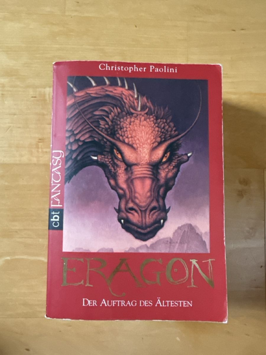 Libri: Eragon - Der Auftrag des Ältesten – Usato da Rickenbach Sulz venduto da pbf9