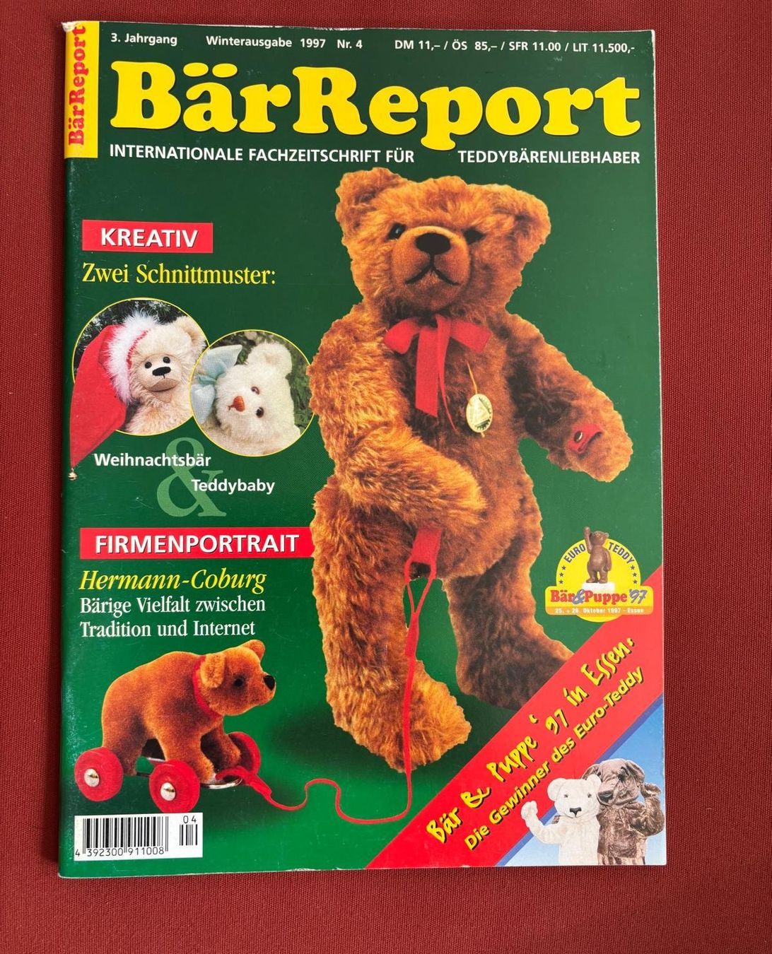 Riviste & Magazine: Magazin - BärReport / Nr. 4 / 1997 – Usato da Schaffhausen venduto da buecherlaus-hobby