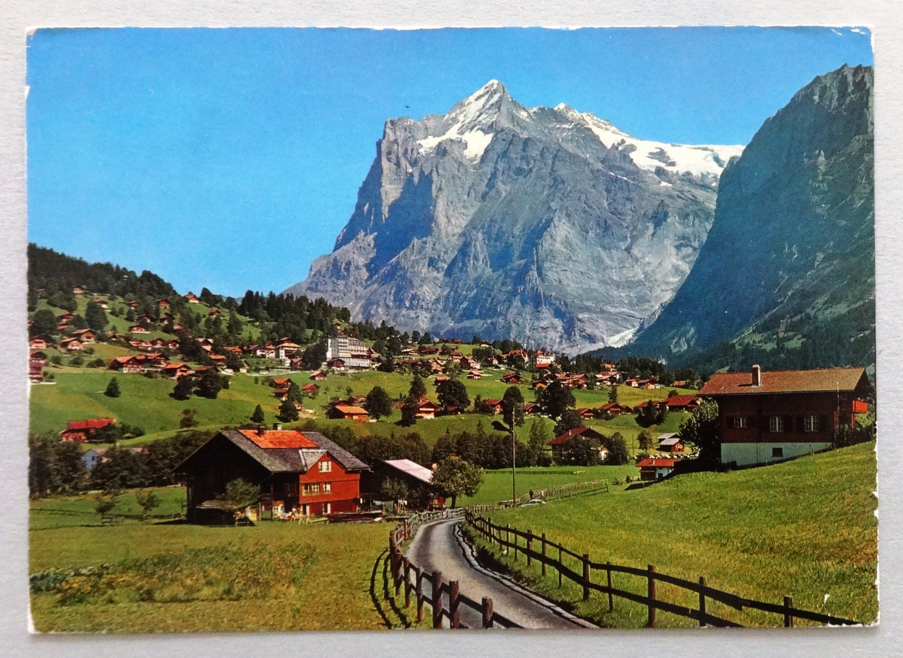 Cartoline postali: Grindelwald, Wetterhorn – Usato da Fétigny venduto da Billy2miny