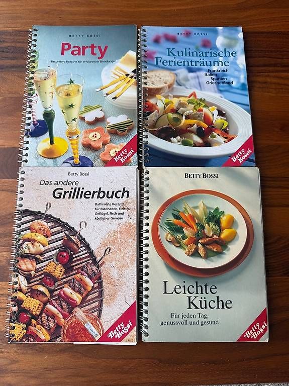 Libri: 4 Betty Bossi Kochbücher – Usato da Luzern venduto da 2HIGH4U