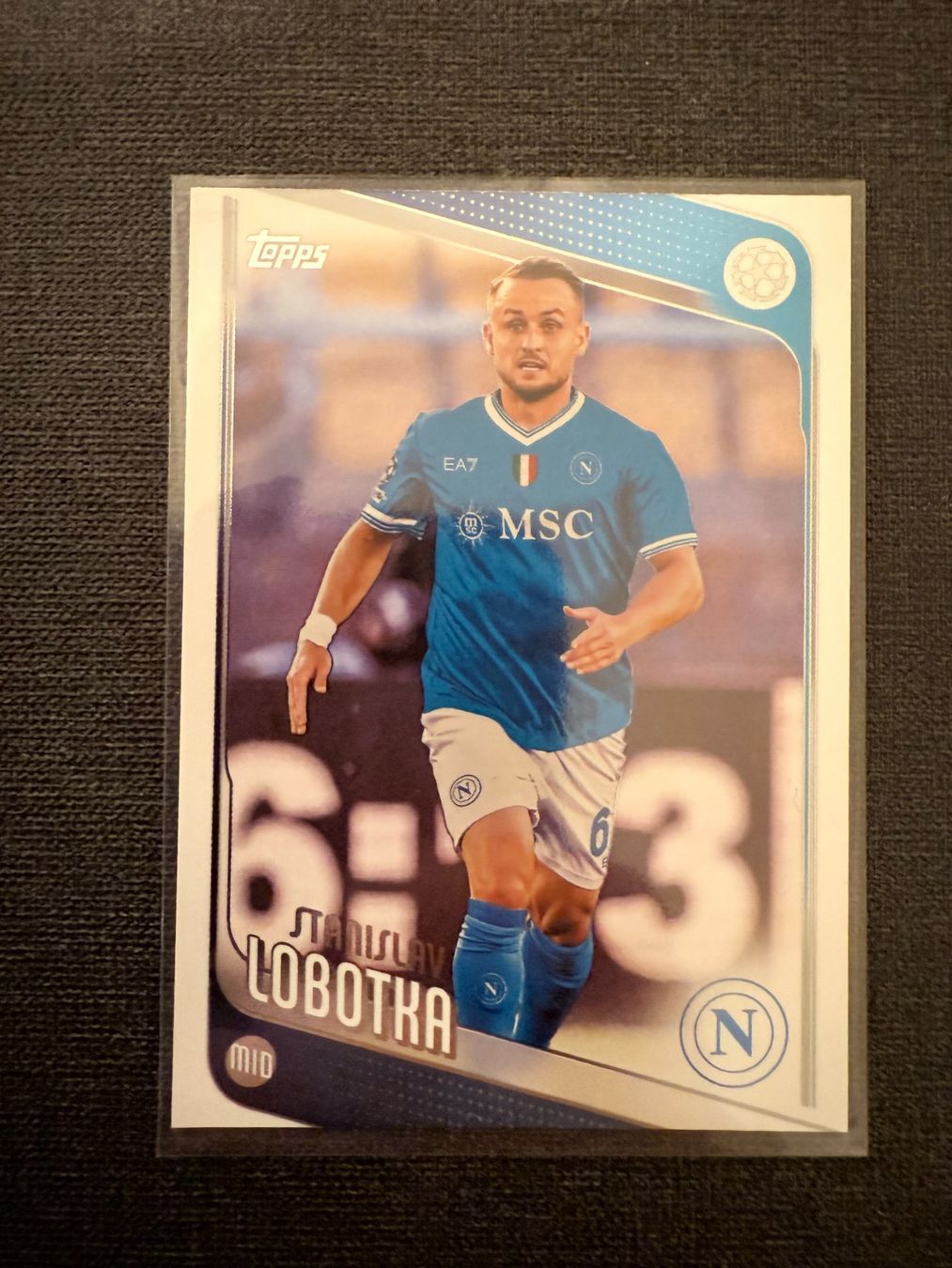 Topps Carte collezionabili: Topps Stanislav Lobotka SSC Napoli – Usato da Burgdorf venduto da Sports_Cards_3400
