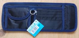 Portemonnaie in Jeansblau ungefaltet NEU 27x10x0,5cm  Stern