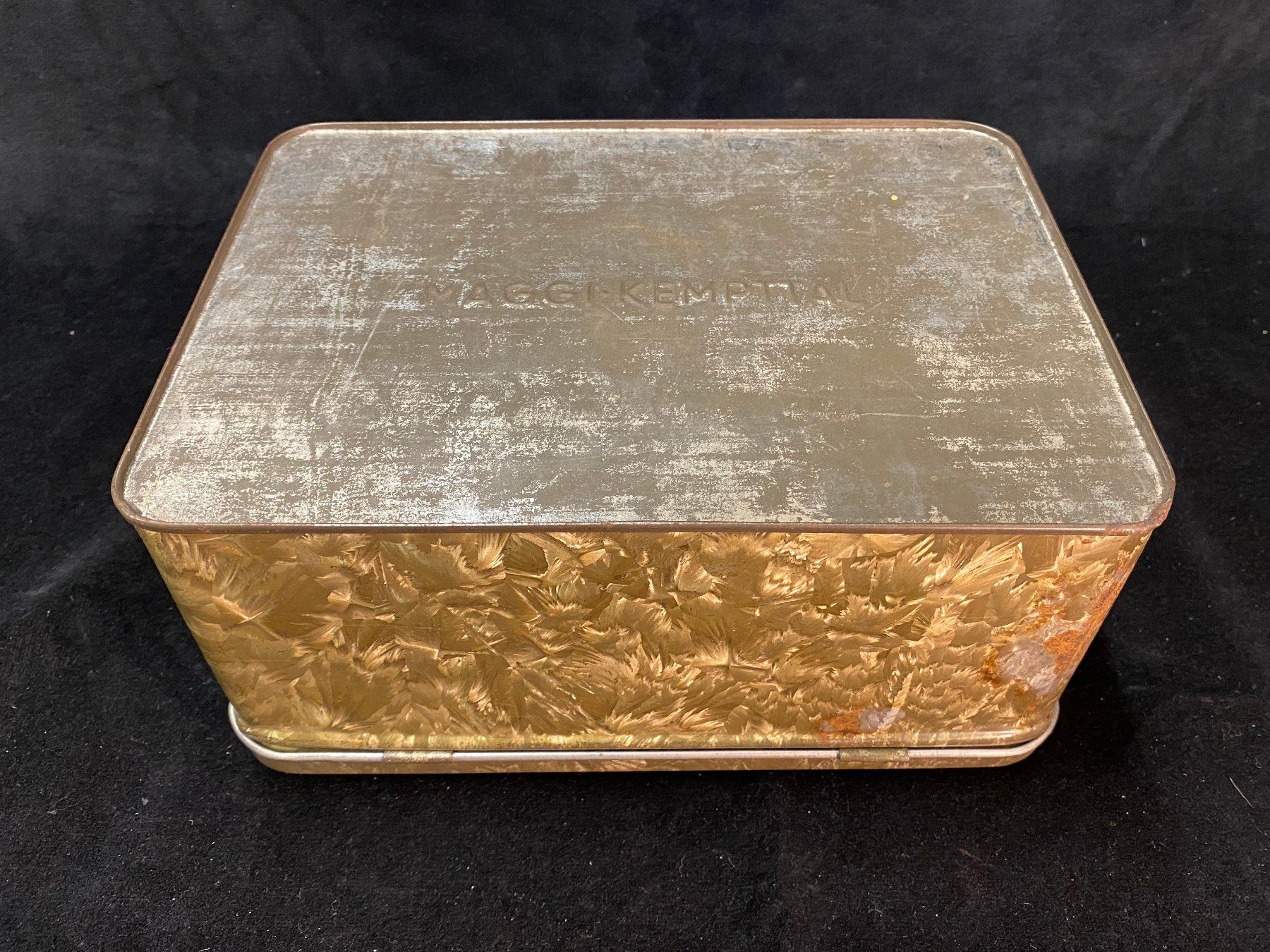 Barattoli: Vintage Blechdose " MAGGI KEMPTTAL" – Usato da Schaffhausen venduto da VintageCity 7