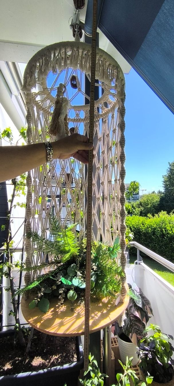 Alle Dekorationen: Boho Deko Pflanzen-Schaukel – Gebraucht aus Rickenbach LU von Florledoh 1