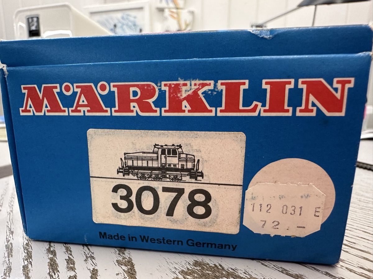Märklin Modellini di ferrovie: Märklin 3078 DHG 500 Werkslok – Usato da Lupsingen venduto da New-Haven 7