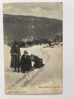 AK Wintersport La Faucille Jura NE 1912