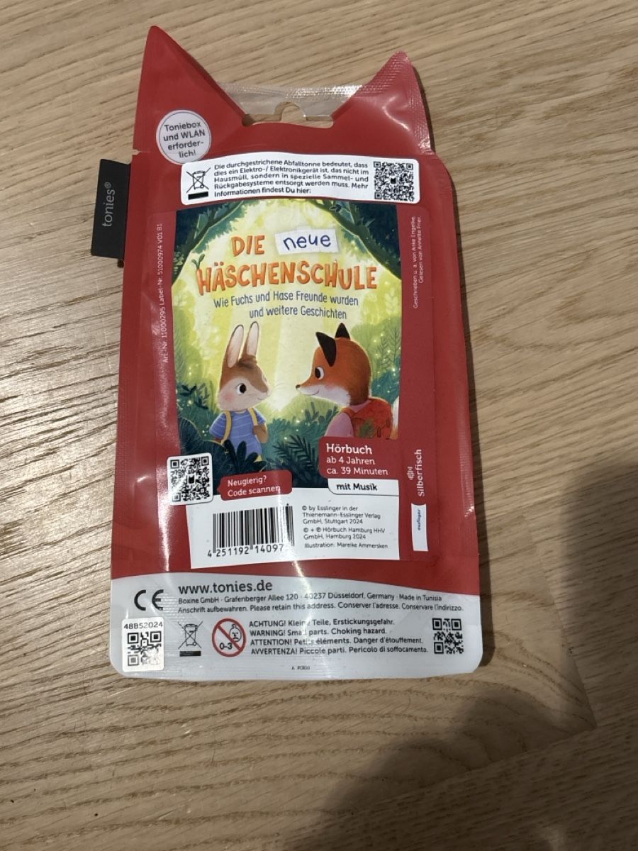 Tonies Figuren: Tonie Figur Die neue Häschenschule – Neu und originalverpackt aus Wintersingen von Symphoricarpos 1